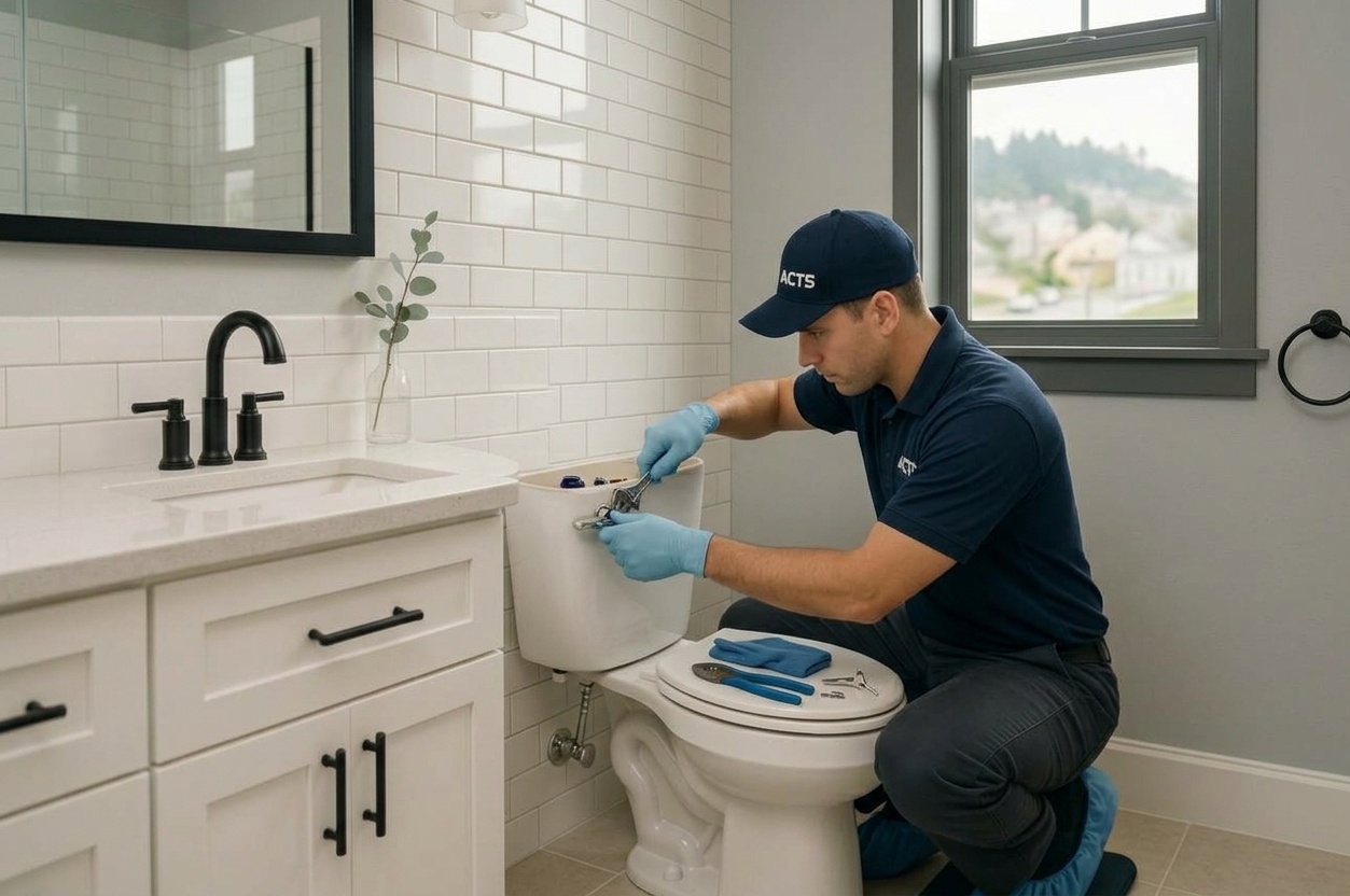 My toilet flush handle doesn't work? What do i do?